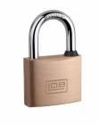 brass self-latching padlock / LOB KD50